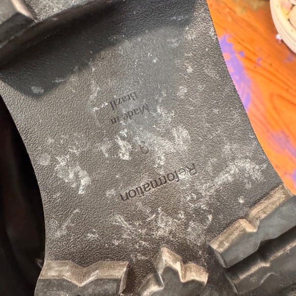 Reformation Glossy Black Flats - Picture 4 of 5